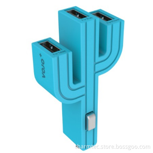 Three-Port USB Car Charger